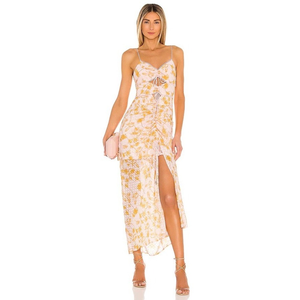 Significant Other Revolve Angelina Maxi Dress with Cutouts (MSRP: $256) Size 4
